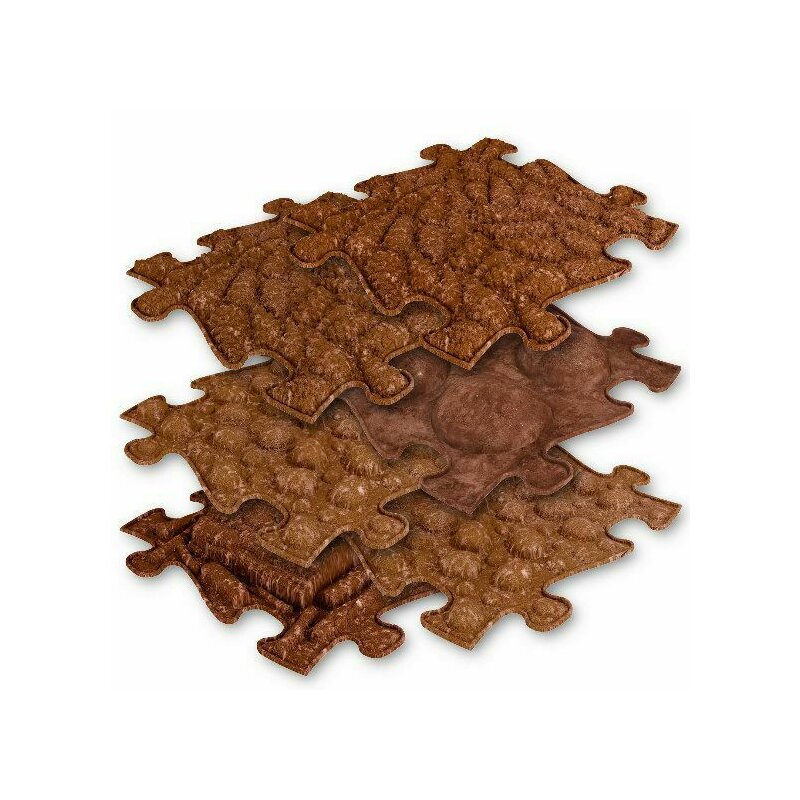 Muffik - covoras ortopedic senzorial puzzle set eco