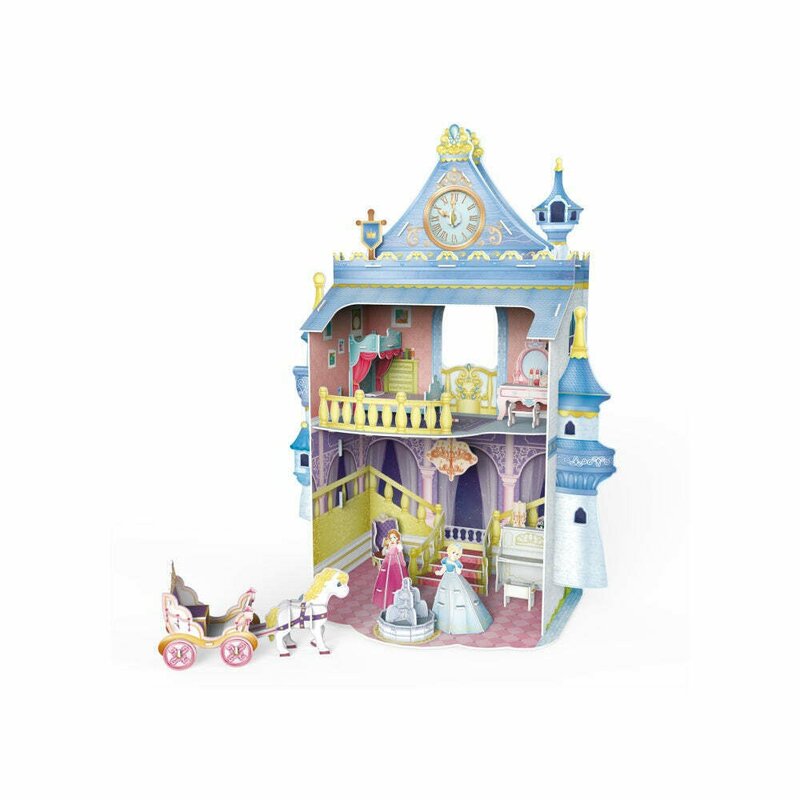 Cubic fun - puzzle 3d castelul basmelor 81 piese