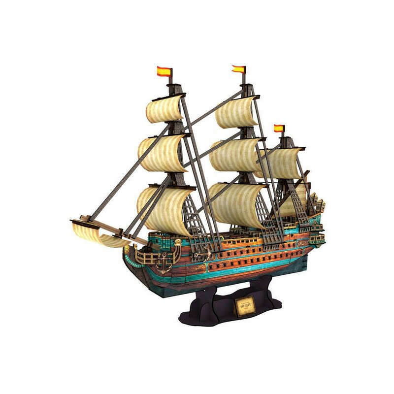 Cubic fun - puzzle 3d nava san felipe 248 piese
