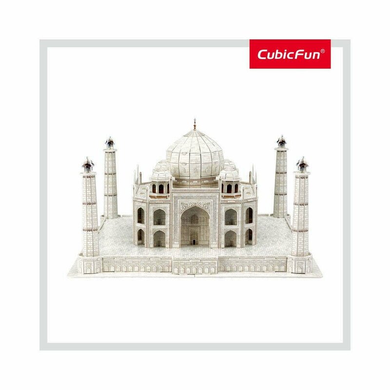 Cubic fun - puzzle 3d+brosura-taj mahal 87 piese