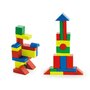 Viga - Set de constructie Cuburi , 50 buc, 3.5 cm, Multicolor - 2