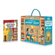 Sassi - Carte cu activitati Egiptul antic 200 piese, Cu puzzle Cunoaste si exploreaza