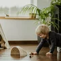 Curcubeu Montessori din lemn natur, 9 piese, leg&go - 3