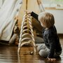 Curcubeu Montessori din lemn natur, 9 piese, leg&go - 11