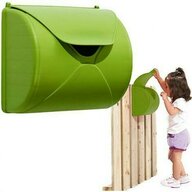 Kbt - Cutie de scrisori verde deschis pentru spatii de joaca 