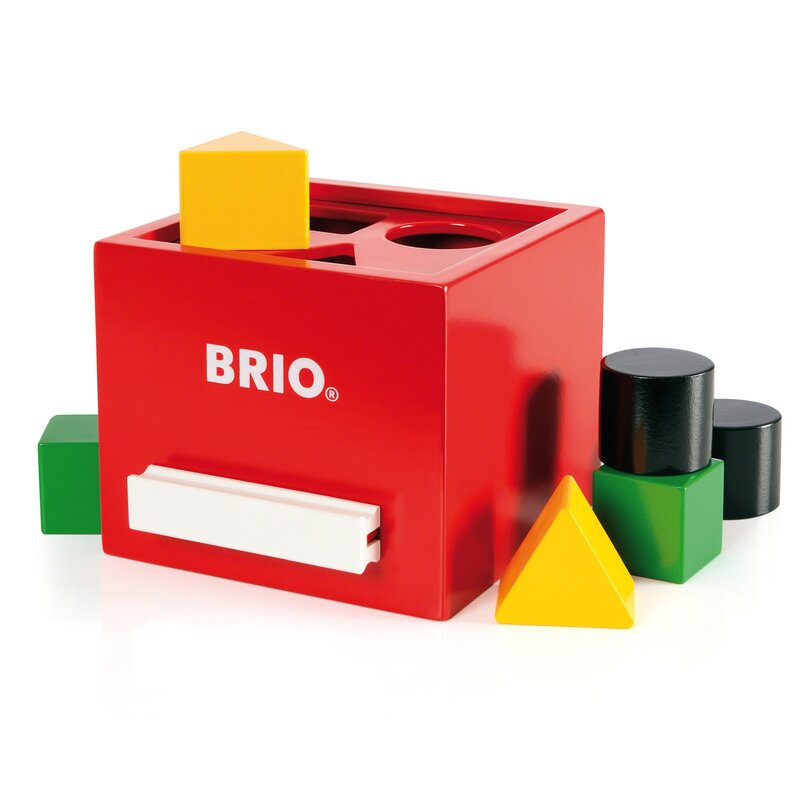 Brio - Cutie De Sortat Forme Rosie