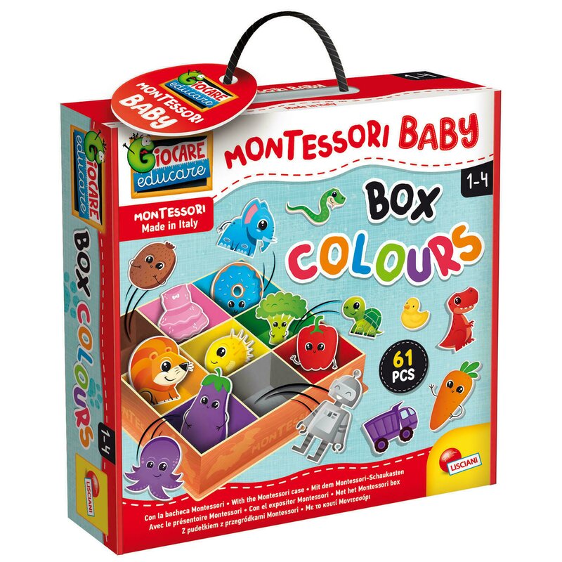 Lisciani - cutiuta montessori - culori