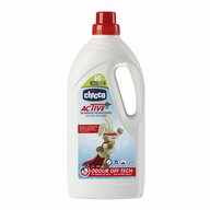 Detergent igienizat pentru rufe, Chicco, Indeparteaza petele si mirosurile in mod eficient, Testat dermatologic, 1.5 litri, 27 spalari