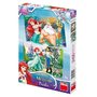 Dino - Toys - Puzzle 2 in 1 Ariel 66 piese - 1