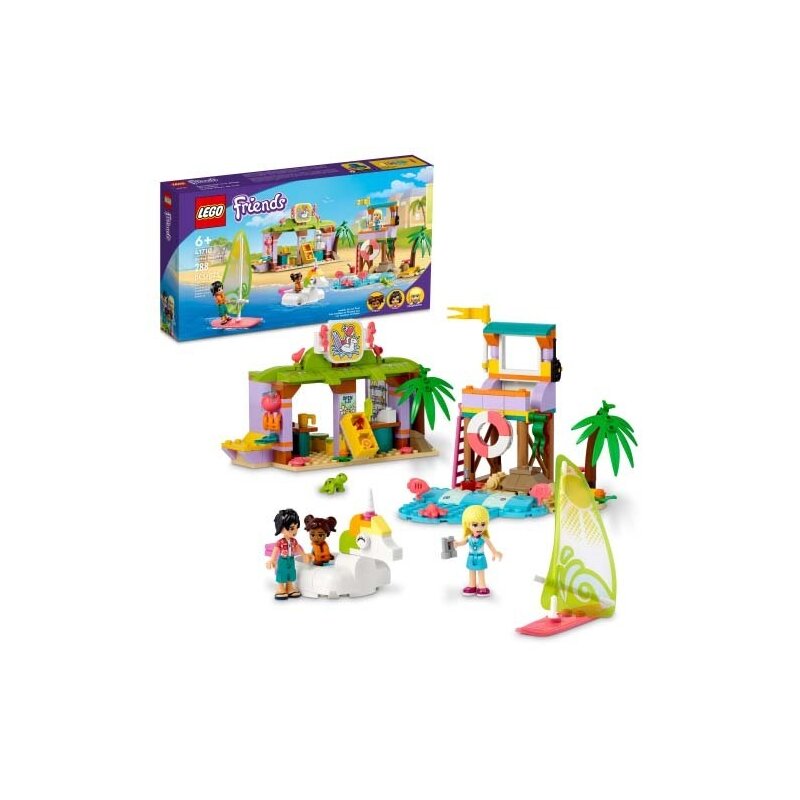 Lego - distractie pe plaja surferilor