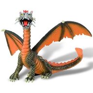 Bullyland - Figurina Dragon, Orange