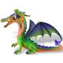 Bullyland - Figurina Dragon cu 2 capete, Verde - 1