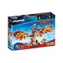 Playmobil - Set de constructie Cursa dragonilor - Snotlout si Hookfang , Dragons - 1