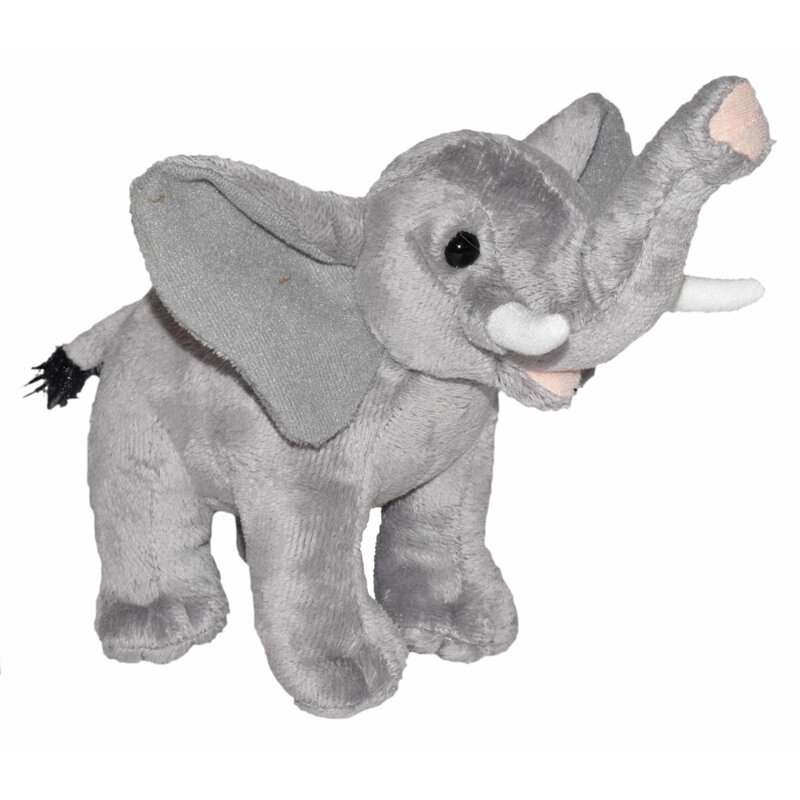 WILD REPUBLIC - Jucarie din plus interactiva Elefant , Cu sunet