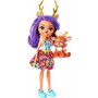 Mattel - Papusa Danessa Dear , Enchantimals , Cu figurina Sprint - 2