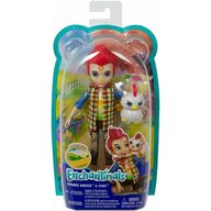 Mattel - Papusa Redward Rooster , Enchantimals , Cu figurina Cluck