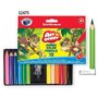 ErichKrause Set 12 creioane colorate scurte Jumbo - 2