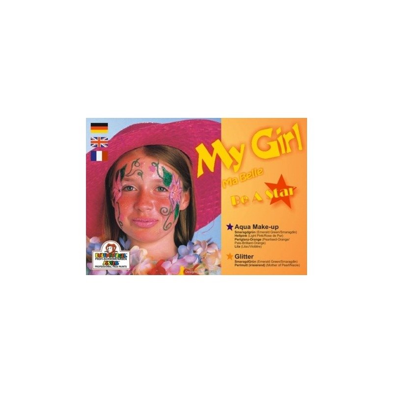 Eulenspiegel set 6 culori speciale germane pe baza de apa eulenspiegel st206034eul