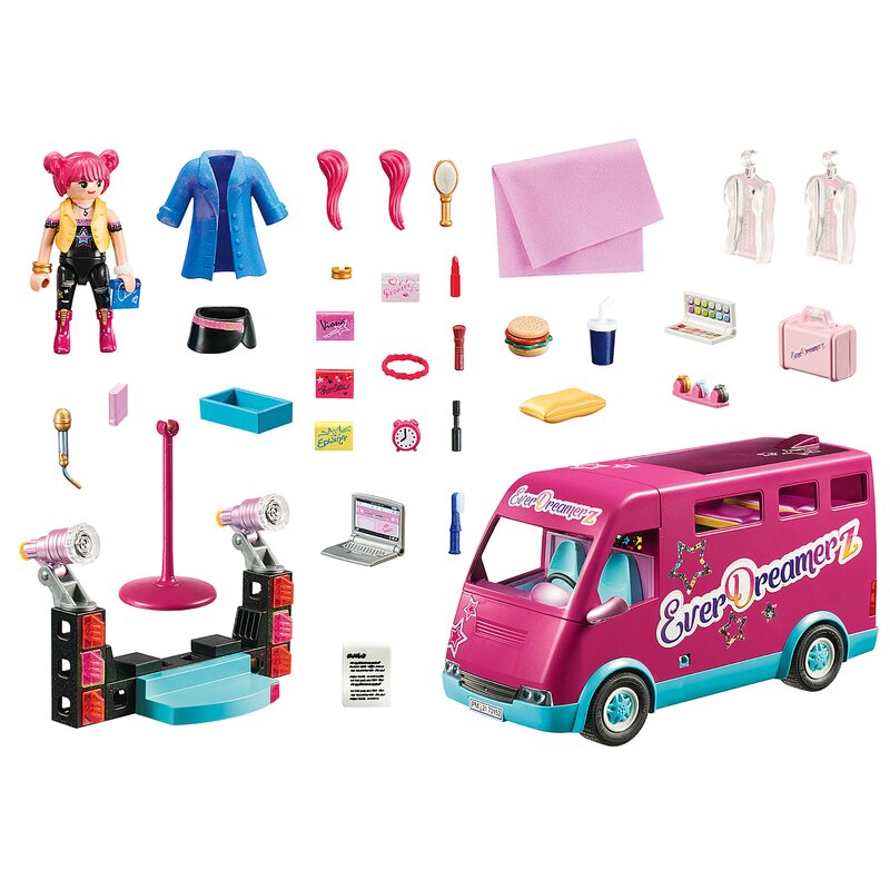 Playmobil - Set de constructie Autobuz turneu Everdreamerz