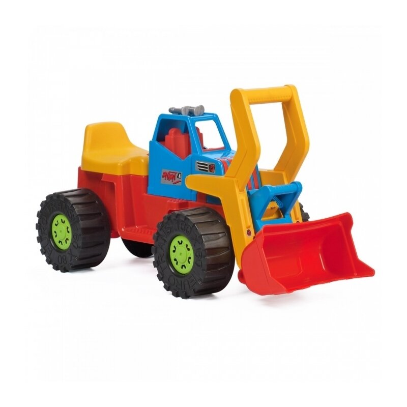 Marmat - Excavator pentru copii , cabina albastra