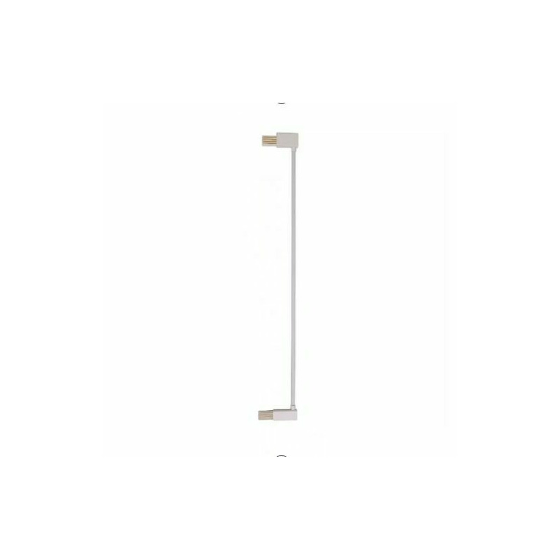 Extensie poarta de siguranta pentru copii guardino, 7 cm, montare prin presiune, metal, alb, 700011