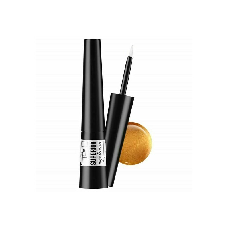Eyeliner superior rezistent la apa, vipera, nr. 06 auriu