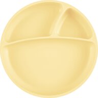 Minikoioi - Farfurie compartimentata , 100% Premium Silicone – Mellow Yellow