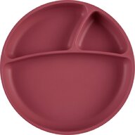 Minikoioi - Farfurie compartimentata , 100% Premium Silicone – Velvet Rose