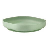 Beaba - Farfurie silicon cu ventuza  Sage Green