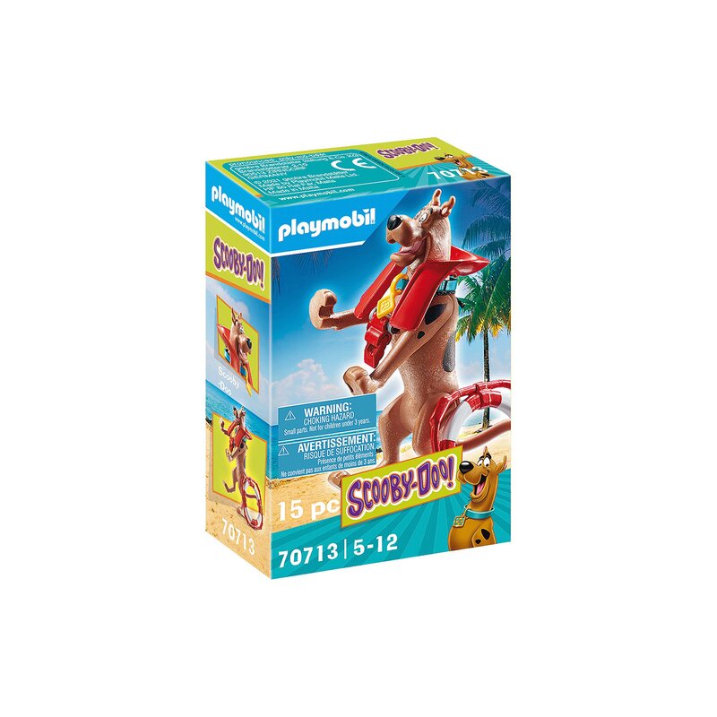 shaggy și scooby doo fac echipă Playmobil - Figurina De Colectie - Scooby-Doo Salvamar
