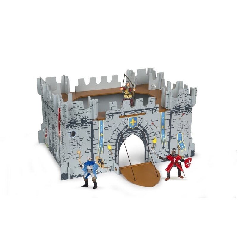 Figurina Papo - Set Castel carton+3 figurine