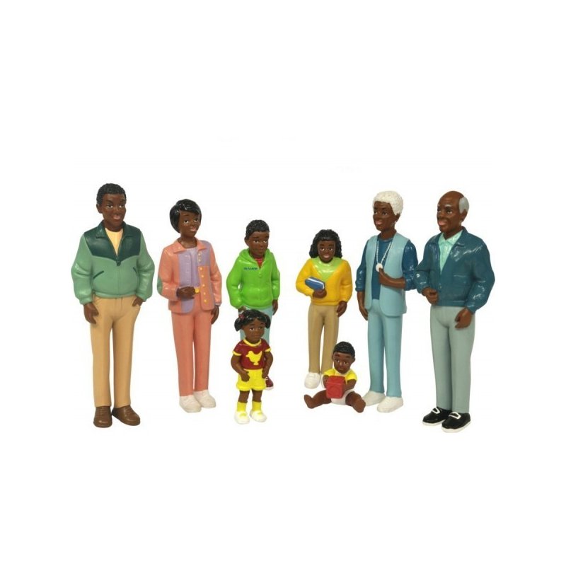 Miniland - Figurine familie africana