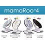 Balansoar, 4Moms, MamaRoo 4.0, 2 in 1, Electric, Bluetooth, Cu jucarii interactive, Cu sunete, Plush Multicolor - 2