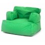 Gimi gym - Fotoliu tip para, Big Bean Bag, textil umplut cu perle polistiren, verde, 80 x 80 x 70 cm - 1