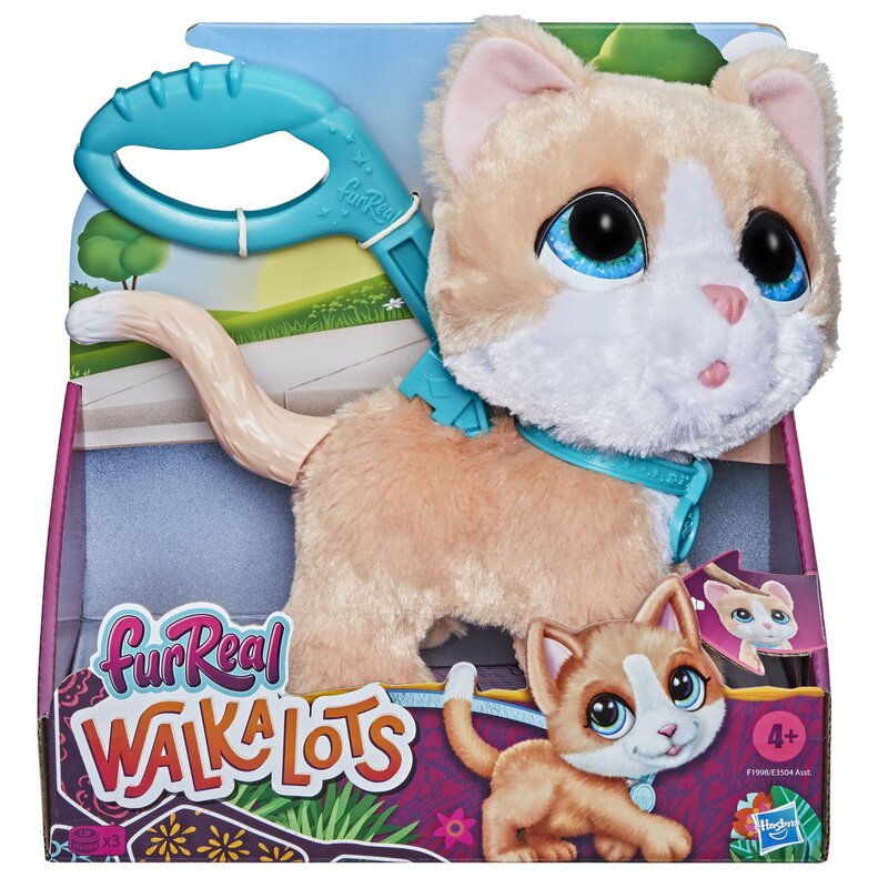 Hasbro - furreal cu pisicuta la plimbare