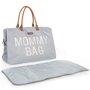 Geanta de infasat Childhome Mommy Bag Gri - 5