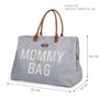 Geanta de infasat Childhome Mommy Bag Gri - 6
