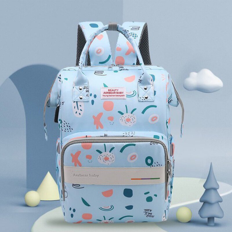 Bebumi - geanta pentru mamici a (light blue)