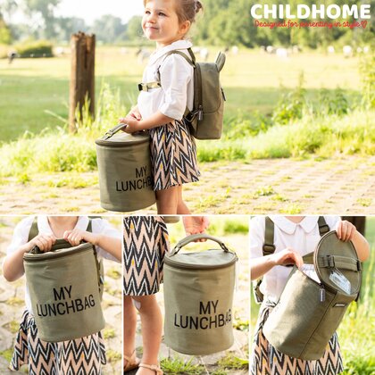 Childhome - Geanta termoizolanta  My Lunchbag Kaki