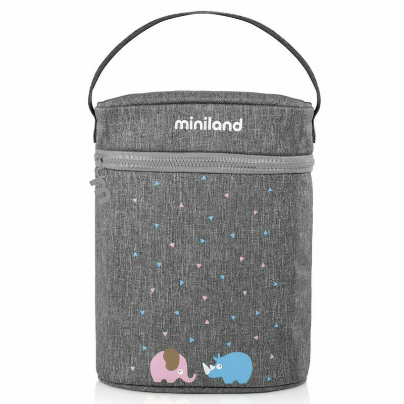Gentuta izoterma dubla thermibag azure-rose miniland