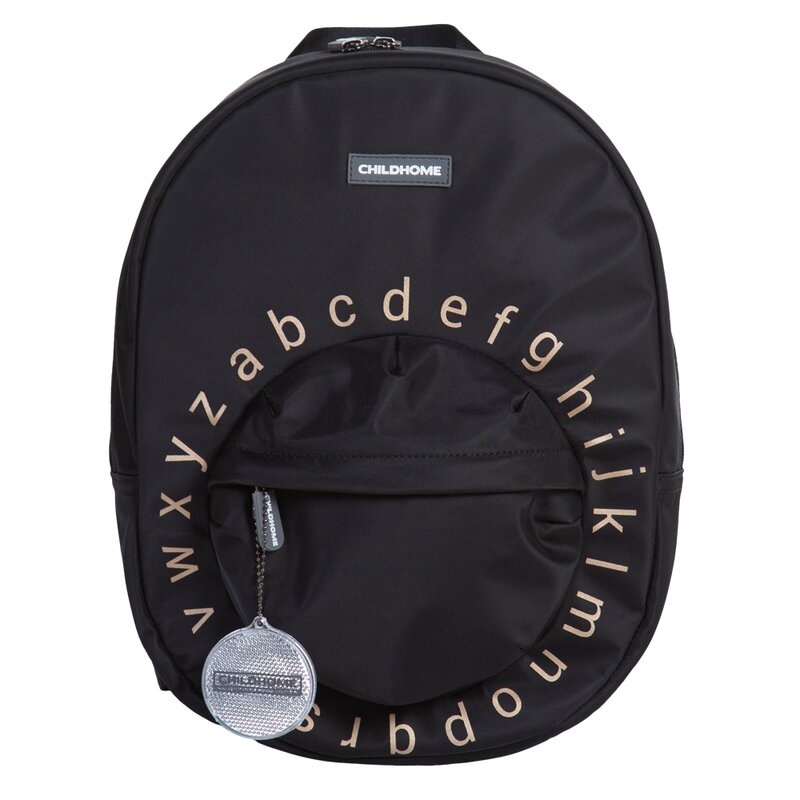 Childhome - ghiozdan abc 29x12x38 cm negru