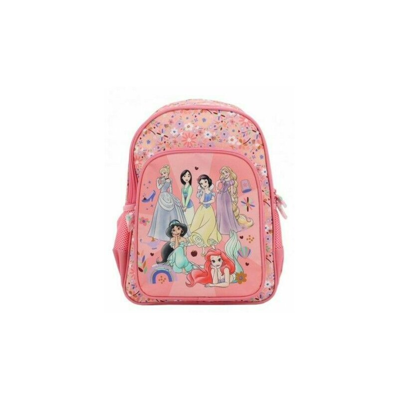 Pigna - ghiozdan ergonomic scolar, fetite clasele 0-i, princess pastel, roz, , psrs2142-2