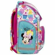 Derform - Ghiozdan multicolor ergonomic pentru scoala, fetite,  Minnie Mouse