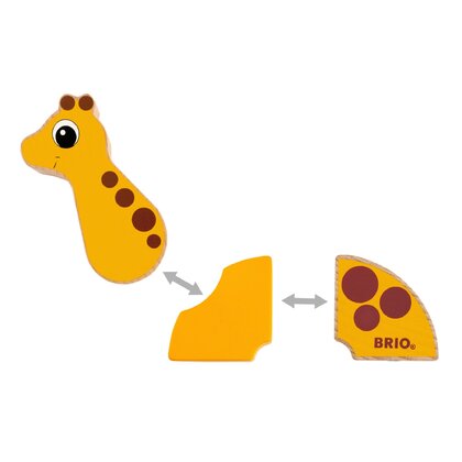 BRIO - Joc magnetic Girafa si elefant