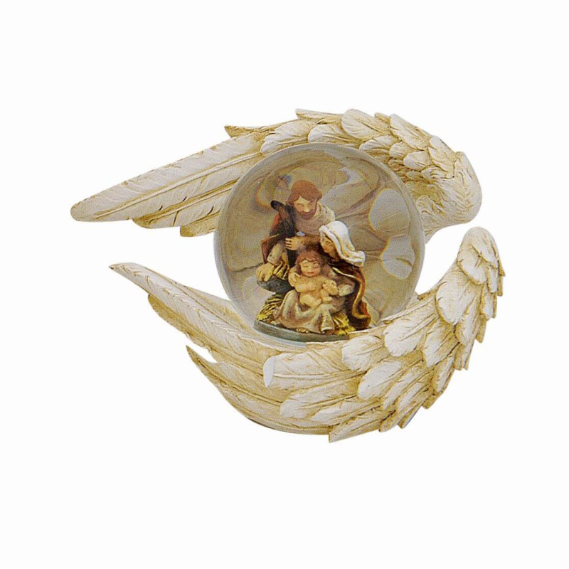 Glob decorativ nasterea domnului isus 10 cm