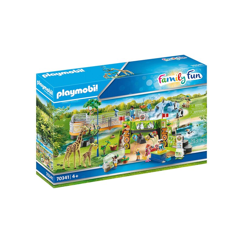 Playmobil - Set de constructie Gradina Zoologica Family Fun