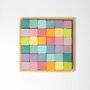 Cuburi Mozaic, nuante pastel, mediu - 2