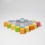 Cuburi Mozaic, nuante pastel, mediu - 4