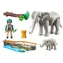 Playmobil - Set de constructie Habitatul elefantilor Family Fun - 1