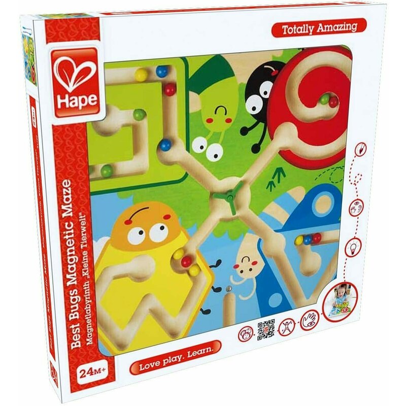 Hape - Joc magnetic Labirint Insecte